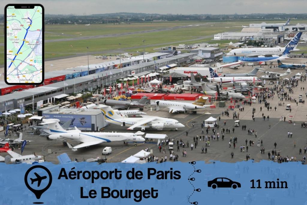 LouvresSmart House Airport Cdg, Asterixアパートメント エクステリア 写真